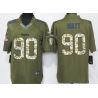 Cheap TJ Watt Steelers Jersey From China Salute To Service Olive #90