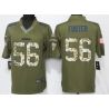 Cheap Reuben Foster 49ers Jersey From China Salute To Service Olive #56