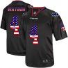 Cheap Deshaun Watson Texans Jersey From China USA Flag Fashion #4 Black