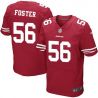 Cheap Reuben Foster 49ers Jersey From China Elite #56 Black/Red/White
