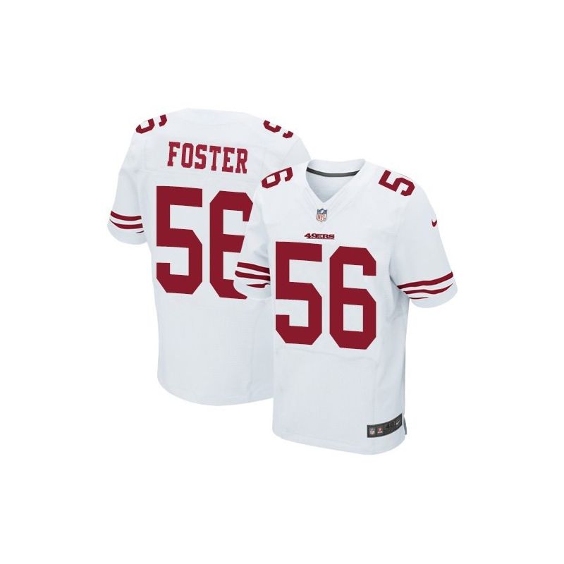 Cheap Reuben Foster 49ers Jersey From China Elite #56 Black/Red/White