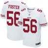 Cheap Reuben Foster 49ers Jersey From China Elite #56 Black/Red/White