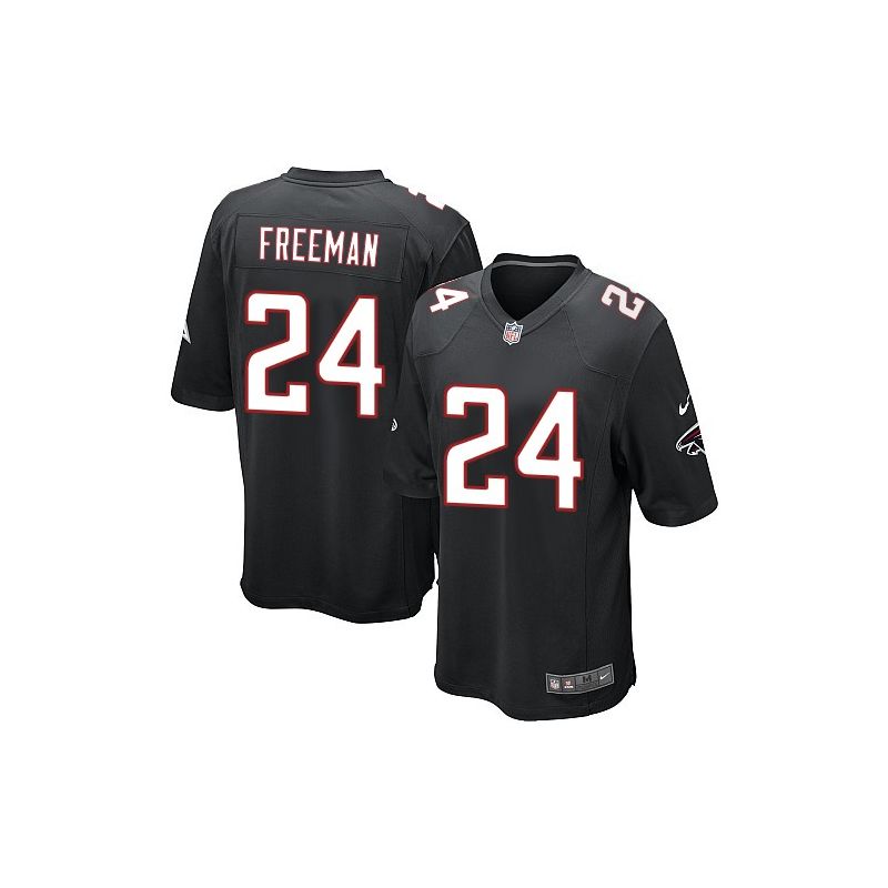 Cheap Devonta Freeman Falcons Jersey From China Limited #24 Black/Red