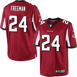 Cheap Devonta Freeman Falcons Jersey From China Limited #24 Black/Red