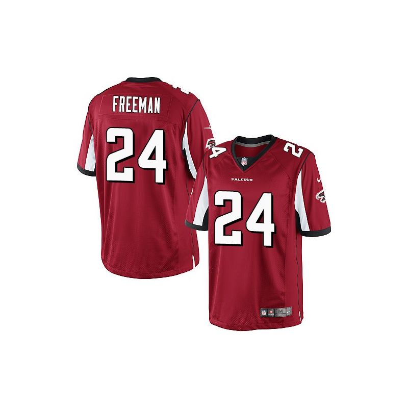 Cheap Devonta Freeman Falcons Jersey From China Limited #24 Black/Red