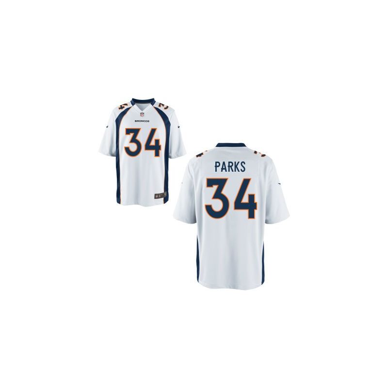 Cheap Will Parks Broncos Jersey From China Limited #34 Blue/Orange/White