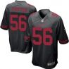 Cheap Reuben Foster 49ers Jersey From China Limited #56 Black/Red/White