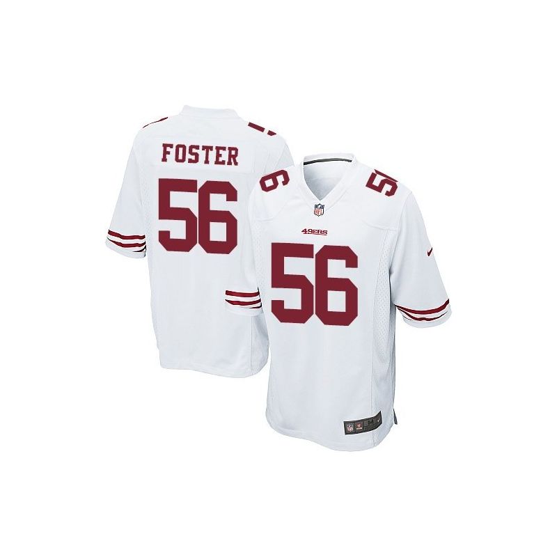 Cheap Reuben Foster 49ers Jersey From China Limited #56 Black/Red/White
