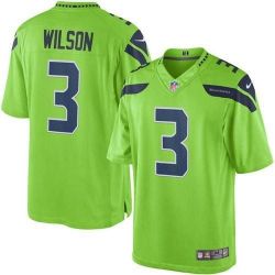 Cheap Russell Wilson Seahawks Jersey From China Limited #3 Green