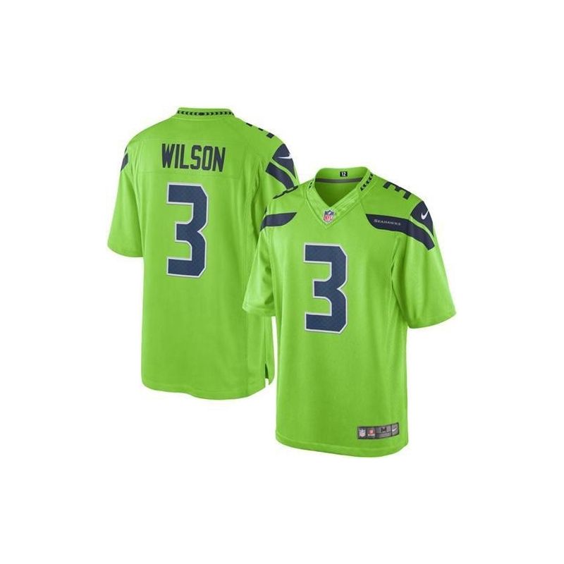 Cheap Russell Wilson Seahawks Jersey From China Limited #3 Green