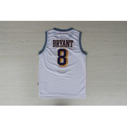 Cheap Kobe Bryant Lakers Jersey #8 Throwback White From China