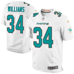 Cheap Ricky Williams Dolphins Jersey #34 White From China