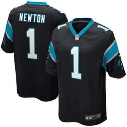 Cheap Cam Newton Panthers Youth Jersey #1 Black From China