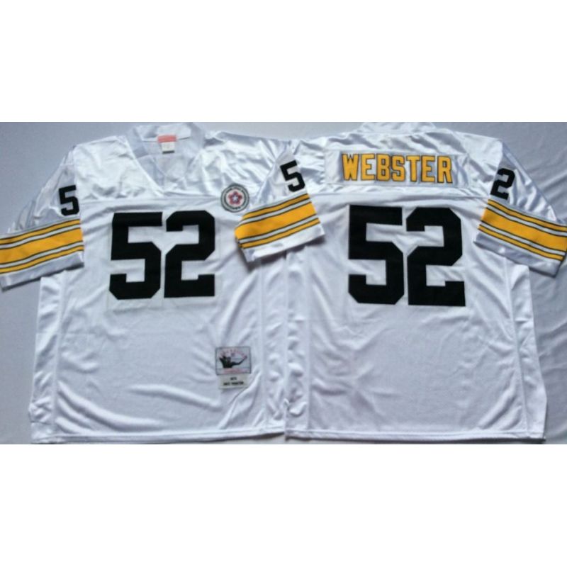 Cheap Mike Webster Steelers Jersey #52 White Throwback From China Cheap Mike Webster Steelers Jersey #52 White Throwback From China
