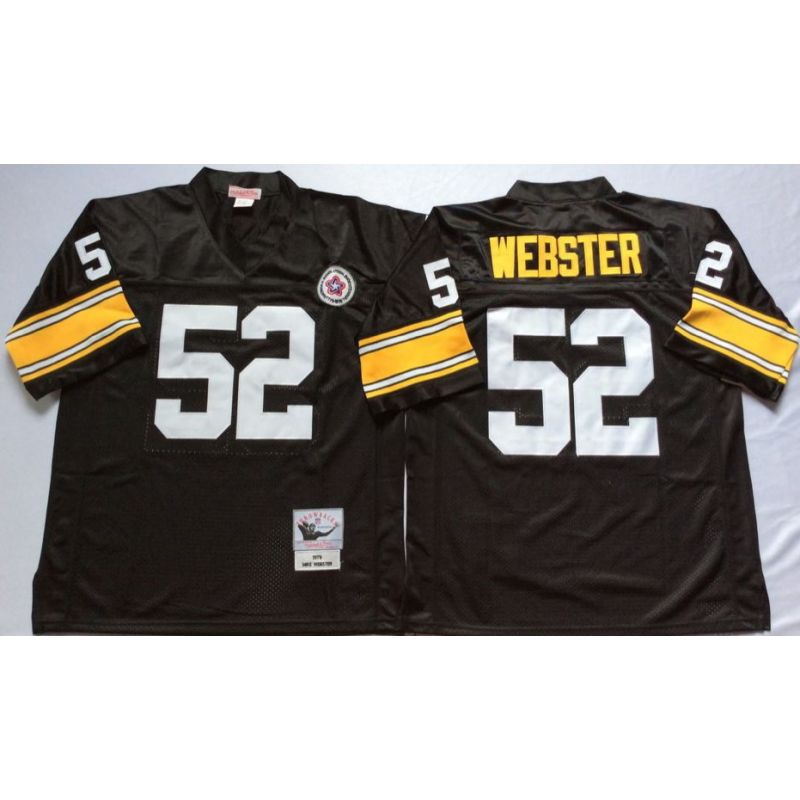 Cheap Mike Webster Steelers Jersey #52 Black Throwback From China Cheap Mike Webster Steelers Jersey #52 Black Throwback From China