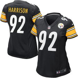Cheap James Harrison Steelers Jersey #92 Black From China Limited