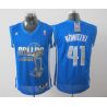 Cheap Dirk Nowitzki Mavericks Jersey #41 Road 2011 Finals Patch From China