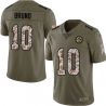 Cheap John Bruno Steelers Jersey From China 2017 Olive Salute To Service Limited in Men Women Youth Size #10