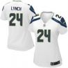 Cheap Marshawn Lynch Seahawks Jersey #24 White From China Limited