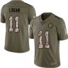 Cheap Stefan Logan Steelers Jersey From China 2017 Olive Salute To Service Limited in Men Women Youth Size #11