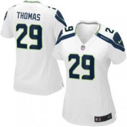 Cheap Earl Thomas Seahawks Jersey #29 White From China Limited