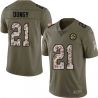 Cheap Tony Dungy Steelers Jersey From China 2017 Olive Salute To Service Limited in Men Women Youth Size #21