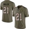 Cheap Alan Haller Steelers Jersey From China 2017 Olive Salute To Service Limited in Men Women Youth Size #21