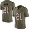Cheap Gene Mingo Steelers Jersey From China 2017 Olive Salute To Service Limited in Men Women Youth Size #21