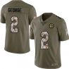 Cheap Matt George Steelers Jersey From China 2017 Olive Salute To Service Limited in Men Women Youth Size #2