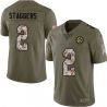 Cheap Jon Staggers Steelers Jersey From China 2017 Olive Salute To Service Limited in Men Women Youth Size #2