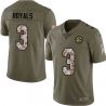Cheap Mark Royals Steelers Jersey From China 2017 Olive Salute To Service Limited in Men Women Youth Size #3