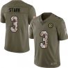 Cheap Rohn Stark Steelers Jersey From China 2017 Olive Salute To Service Limited in Men Women Youth Size #3