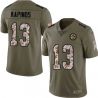 Cheap Jeremy Kapinos Steelers Jersey From China 2017 Olive Salute To Service Limited in Men Women Youth Size #13