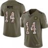 Cheap Derek Moye Steelers Jersey From China 2017 Olive Salute To Service Limited in Men Women Youth Size #14