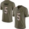 Cheap David Trout Steelers Jersey From China 2017 Olive Salute To Service Limited in Men Women Youth Size #5
