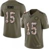 Cheap Steve Bono Steelers Jersey From China 2017 Olive Salute To Service Limited in Men Women Youth Size #15