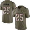 Cheap Ray Oldham Steelers Jersey From China 2017 Olive Salute To Service Limited in Men Women Youth Size #25