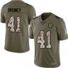 Cheap Fred Bruney Steelers Jersey From China 2017 Olive Salute To Service Limited in Men Women Youth Size #41