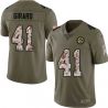 Cheap Jug Girard Steelers Jersey From China 2017 Olive Salute To Service Limited in Men Women Youth Size #41
