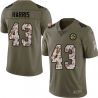 Cheap Tim Harris Steelers Jersey From China 2017 Olive Salute To Service Limited in Men Women Youth Size #43