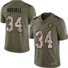 Cheap Andy Russell Steelers Jersey From China 2017 Olive Salute To Service Limited in Men Women Youth Size #34