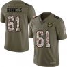 Cheap Riley Gunnels Steelers Jersey From China 2017 Olive Salute To Service Limited in Men Women Youth Size #61