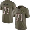 Cheap Corbin Bryant Steelers Jersey From China 2017 Olive Salute To Service Limited in Men Women Youth Size #71