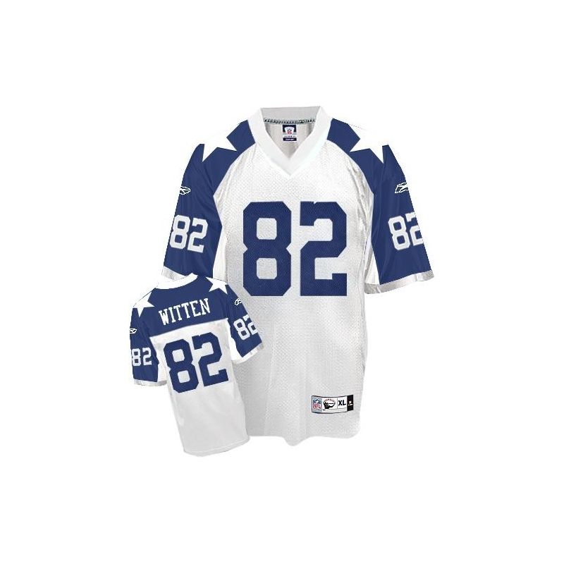 Cheap Jason Witten Cowboys Jersey #82 White Thanksgiving From China