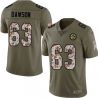 Cheap Dermontti Dawson Steelers Jersey From China 2017 Olive Salute To Service Limited in Men Women Youth Size #63