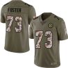 Cheap Ramon Foster Steelers Jersey From China 2017 Olive Salute To Service Limited in Men Women Youth Size #73