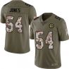 Cheap Donta Jones Steelers Jersey From China 2017 Olive Salute To Service Limited in Men Women Youth Size #54