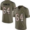 Cheap Steve Furness Steelers Jersey From China 2017 Olive Salute To Service Limited in Men Women Youth Size #64
