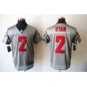 Cheap Matt Ryan Falcons Jersey #2 Grey Shadow From China