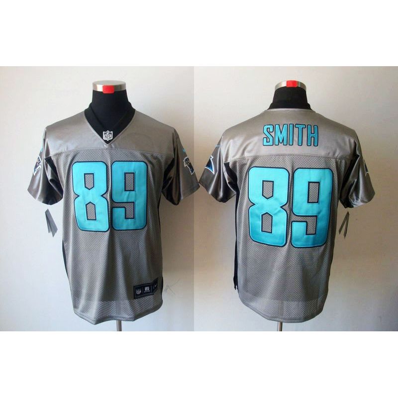Cheap Steve Smith Panthers Jersey #89 Grey Shadow From China Cheap Steve Smith Panthers Jersey #89 Grey Shadow From China